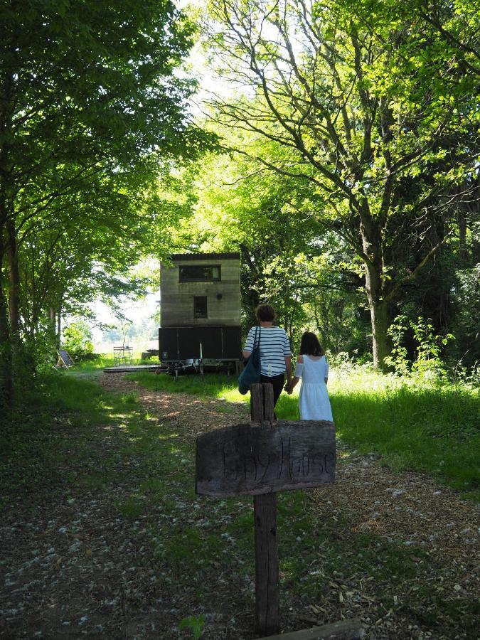 Ecolodge La Belle Verte Saint-Mʼhervé Eksteriør billede