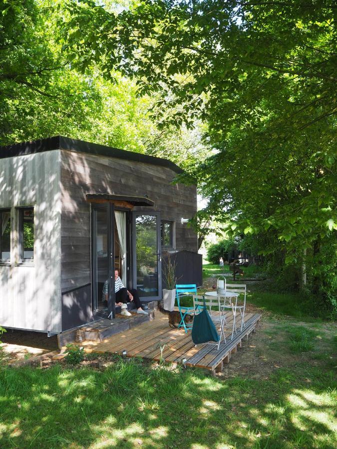 Ecolodge La Belle Verte Saint-Mʼhervé Eksteriør billede