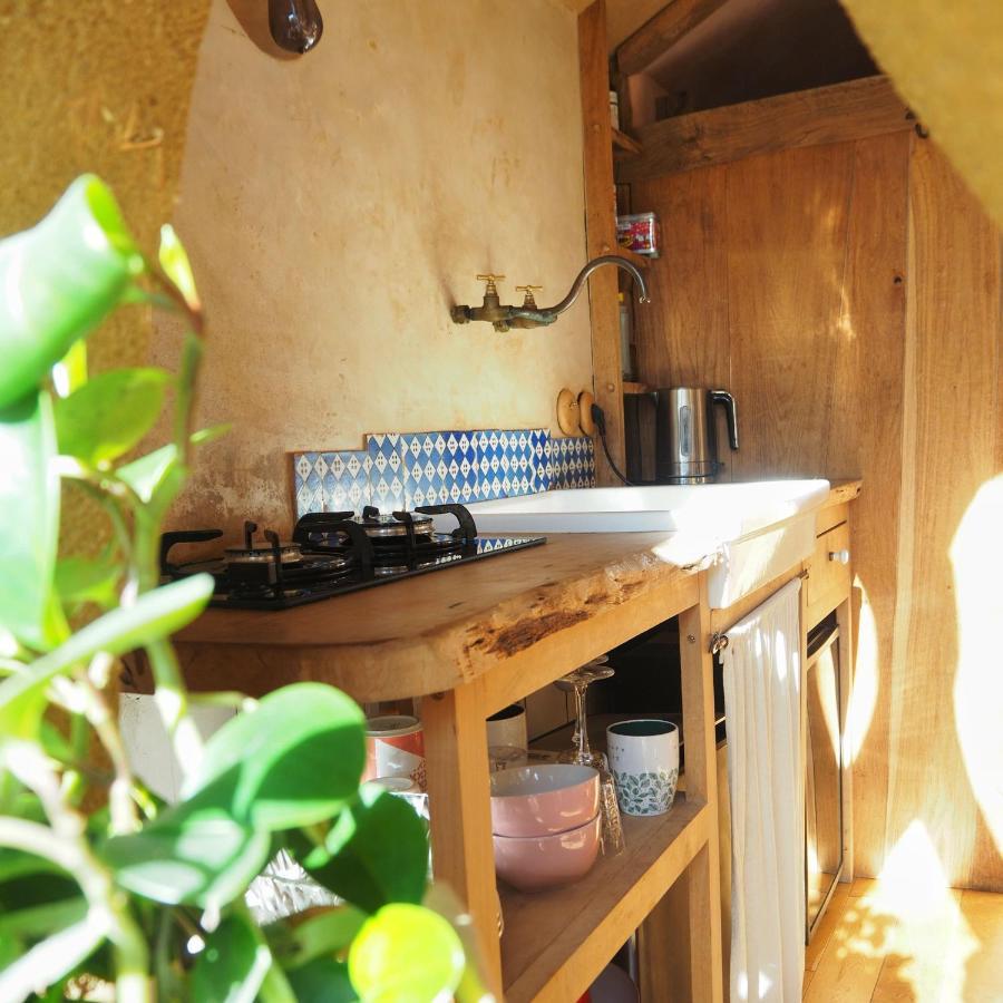 Ecolodge La Belle Verte Saint-Mʼhervé Eksteriør billede