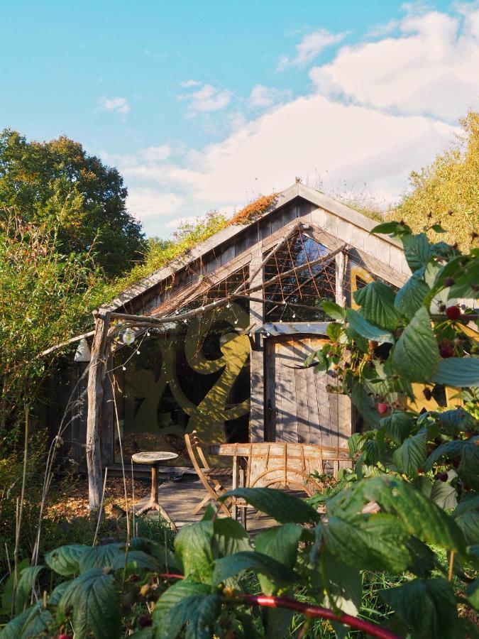 Ecolodge La Belle Verte Saint-Mʼhervé Eksteriør billede