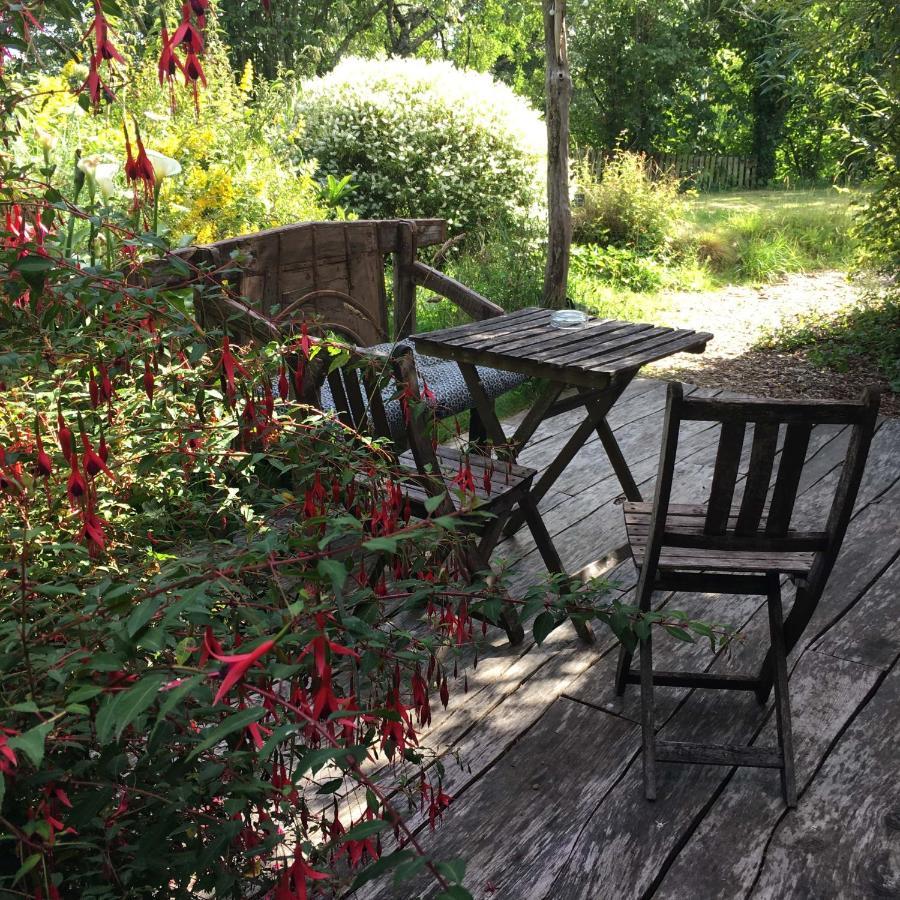 Ecolodge La Belle Verte Saint-Mʼhervé Eksteriør billede