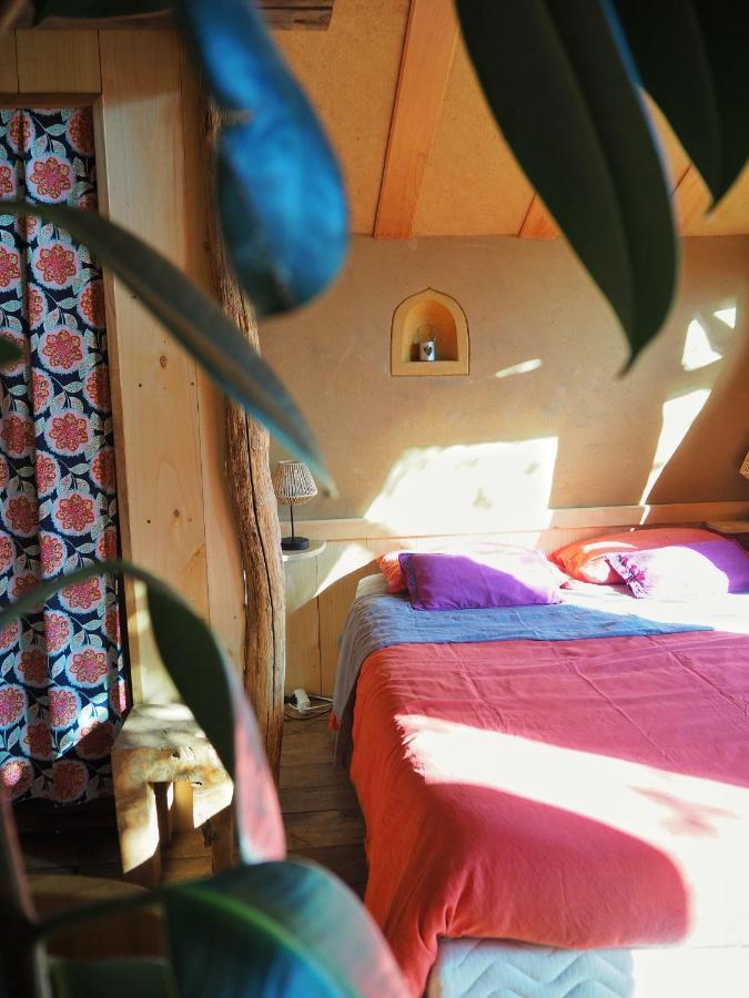 Ecolodge La Belle Verte Saint-Mʼhervé Eksteriør billede