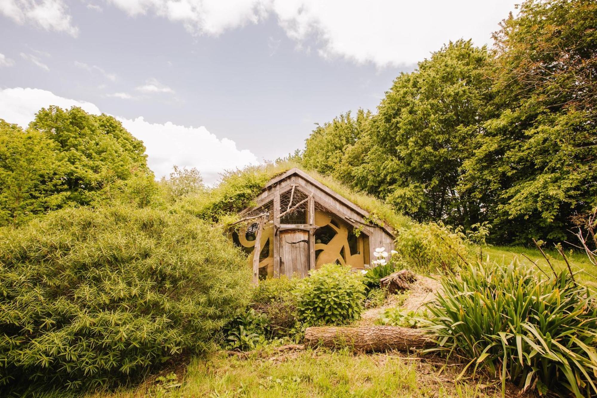 Ecolodge La Belle Verte Saint-Mʼhervé Eksteriør billede